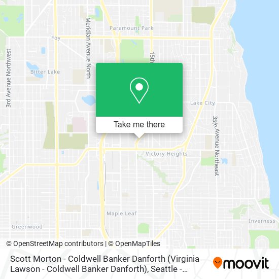 Scott Morton - Coldwell Banker Danforth (Virginia Lawson - Coldwell Banker Danforth) map