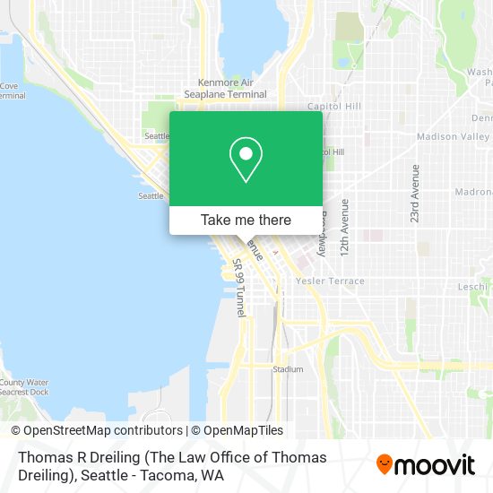Mapa de Thomas R Dreiling (The Law Office of Thomas Dreiling)