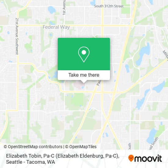 Mapa de Elizabeth Tobin, Pa-C