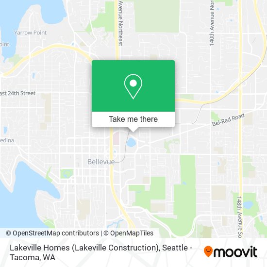 Mapa de Lakeville Homes (Lakeville Construction)