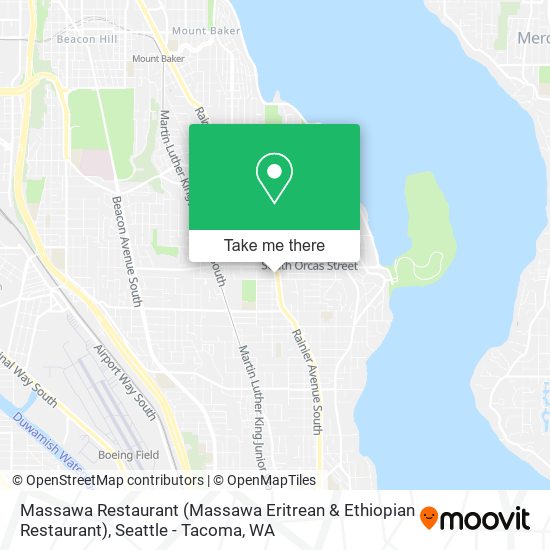 Massawa Restaurant (Massawa Eritrean & Ethiopian Restaurant) map