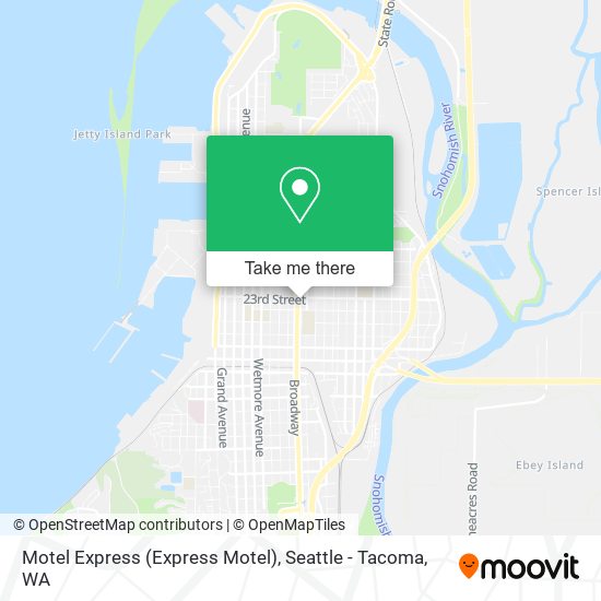 Motel Express map