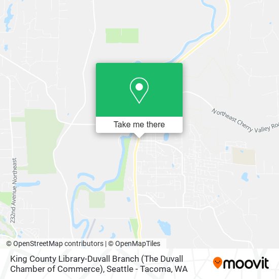 Mapa de King County Library-Duvall Branch (The Duvall Chamber of Commerce)