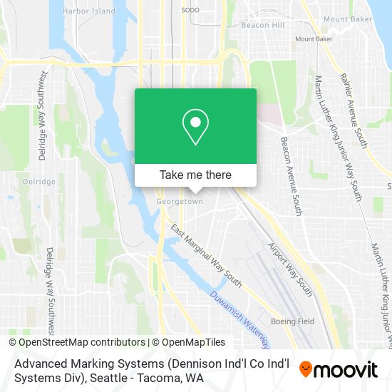 Mapa de Advanced Marking Systems (Dennison Ind'l Co Ind'l Systems Div)