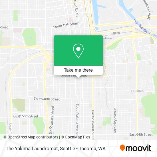 The Yakima Laundromat map