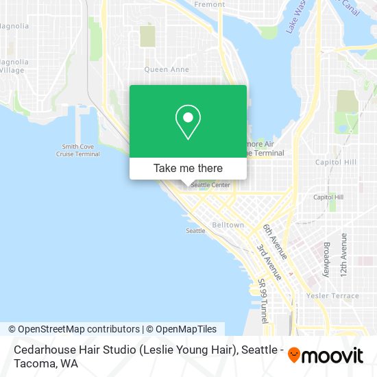 Mapa de Cedarhouse Hair Studio (Leslie Young Hair)