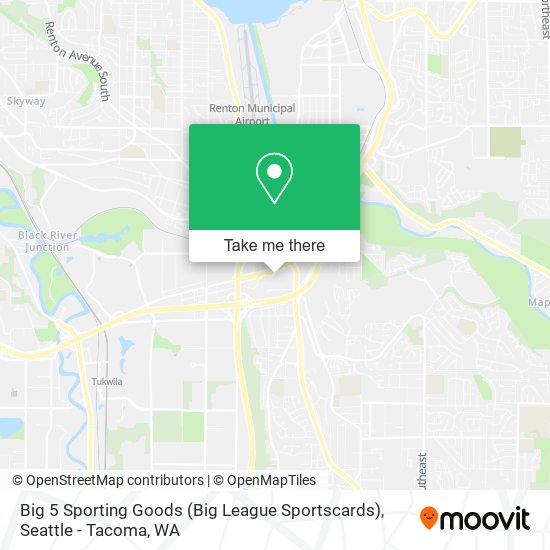 Big 5 Sporting Goods (Big League Sportscards) map