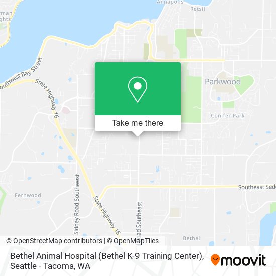 Bethel Animal Hospital (Bethel K-9 Training Center) map