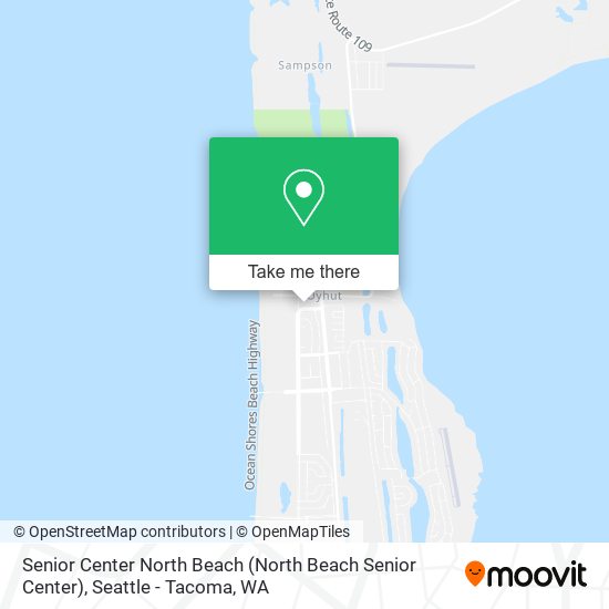 Mapa de Senior Center North Beach