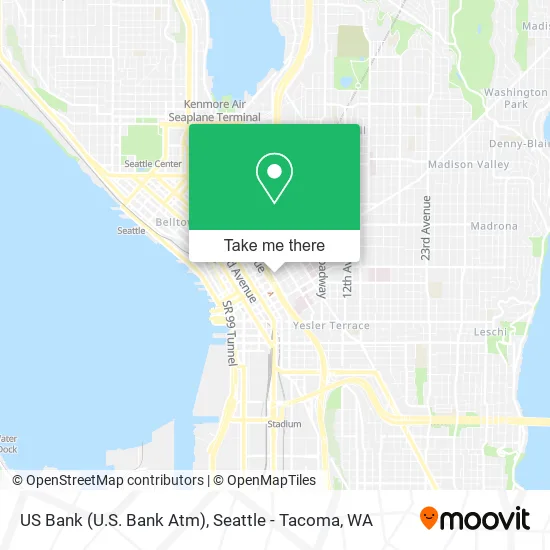 US Bank (U.S. Bank Atm) map
