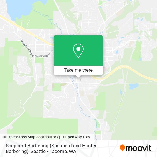 Shepherd Barbering (Shepherd and Hunter Barbering) map