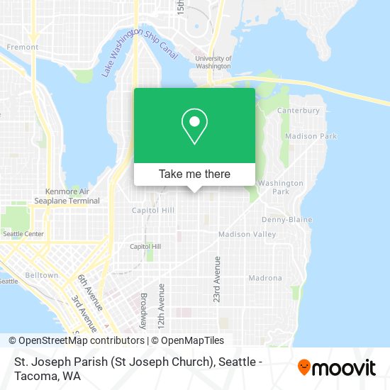 Mapa de St. Joseph Parish (St Joseph Church)