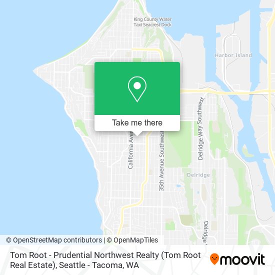 Tom Root - Prudential Northwest Realty (Tom Root Real Estate) map