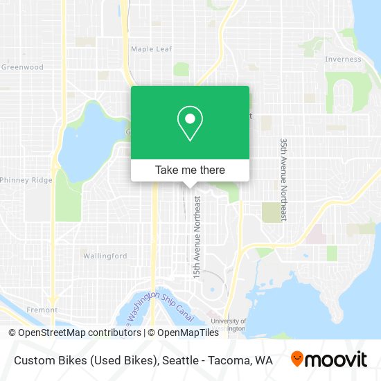 Mapa de Custom Bikes (Used Bikes)