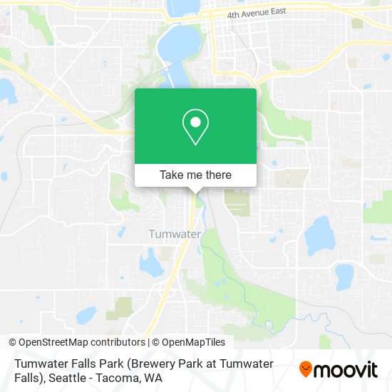 Tumwater Falls Park (Brewery Park at Tumwater Falls) map