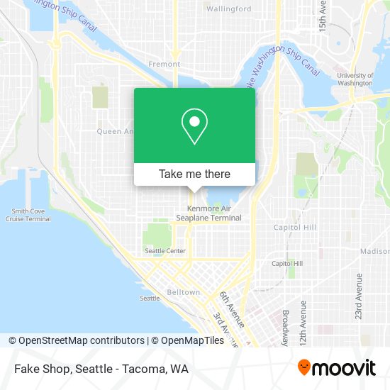 Mapa de Fake Shop