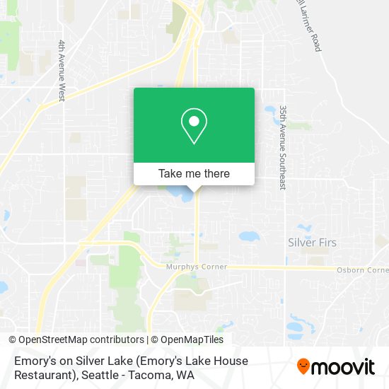 Mapa de Emory's on Silver Lake (Emory's Lake House Restaurant)