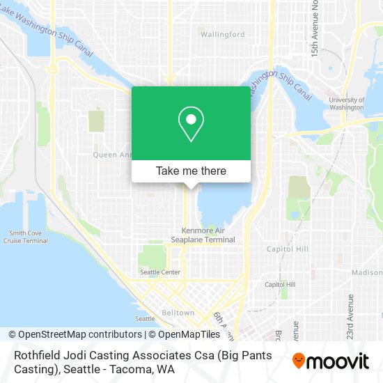 Mapa de Rothfield Jodi Casting Associates Csa (Big Pants Casting)