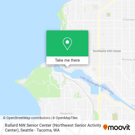 Ballard NW Senior Center (Northwest Senior Activity Center) map