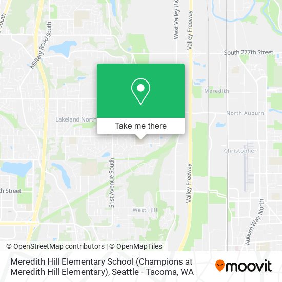 Mapa de Meredith Hill Elementary School (Champions at Meredith Hill Elementary)