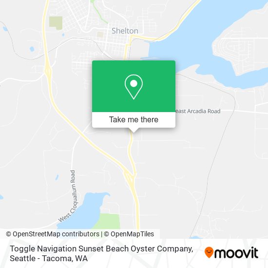 Toggle Navigation Sunset Beach Oyster Company map