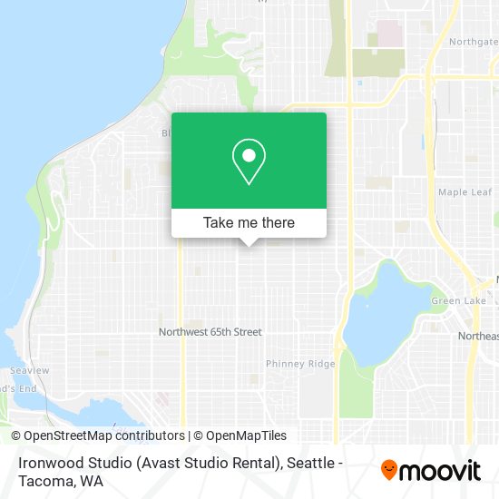 Mapa de Ironwood Studio (Avast Studio Rental)