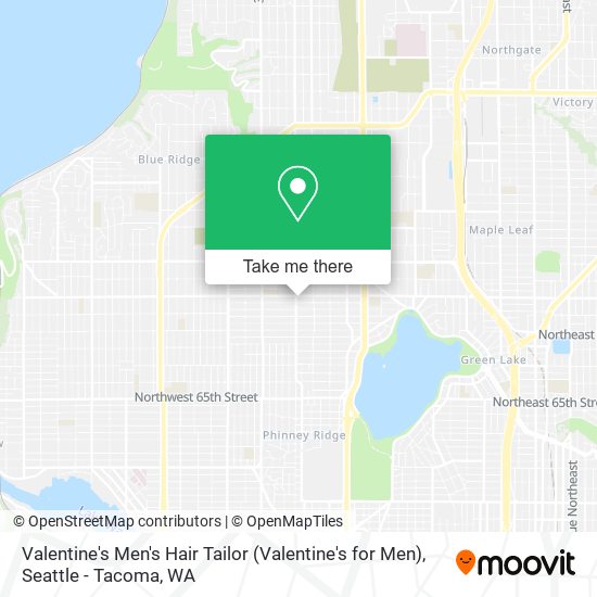 Mapa de Valentine's Men's Hair Tailor (Valentine's for Men)