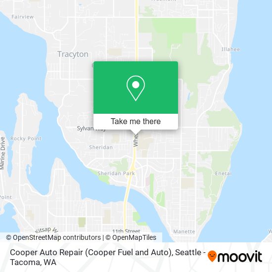 Cooper Auto Repair (Cooper Fuel and Auto) map
