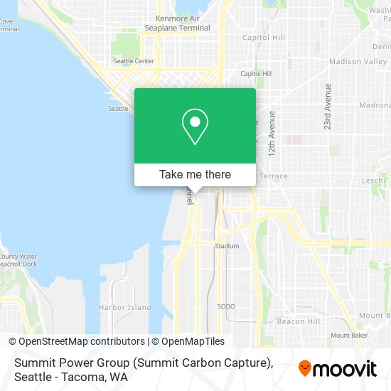 Mapa de Summit Power Group (Summit Carbon Capture)