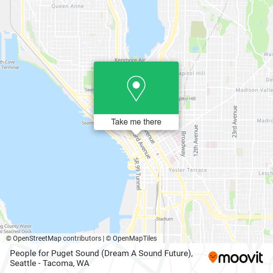 People for Puget Sound (Dream A Sound Future) map