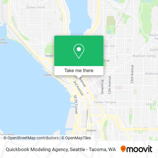 Quickbook Modeling Agency map