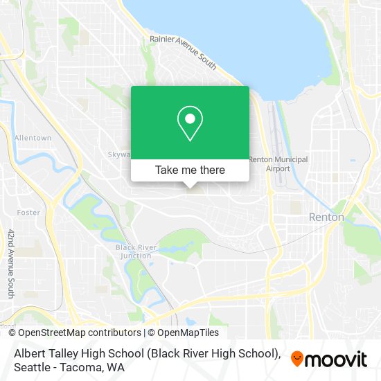 Albert Talley High School (Black River High School) map