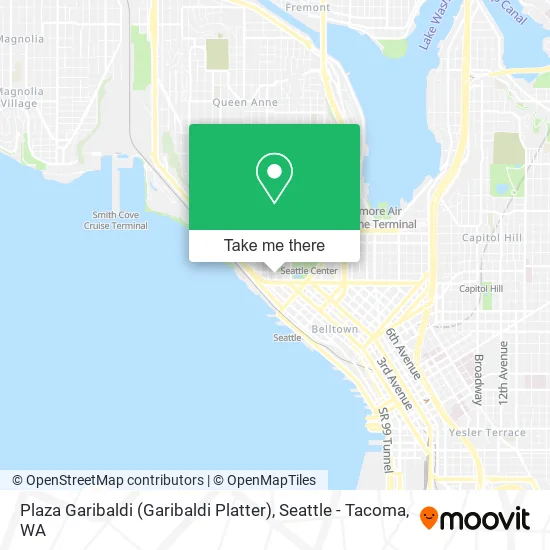 Mapa de Plaza Garibaldi (Garibaldi Platter)