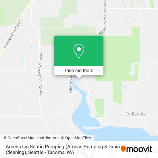 Mapa de Arness Inc Septic Pumping (Arness Pumping & Drain Cleaning)