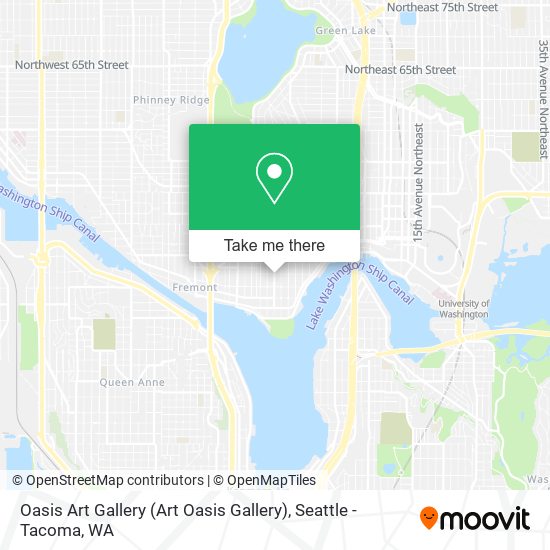 Oasis Art Gallery map