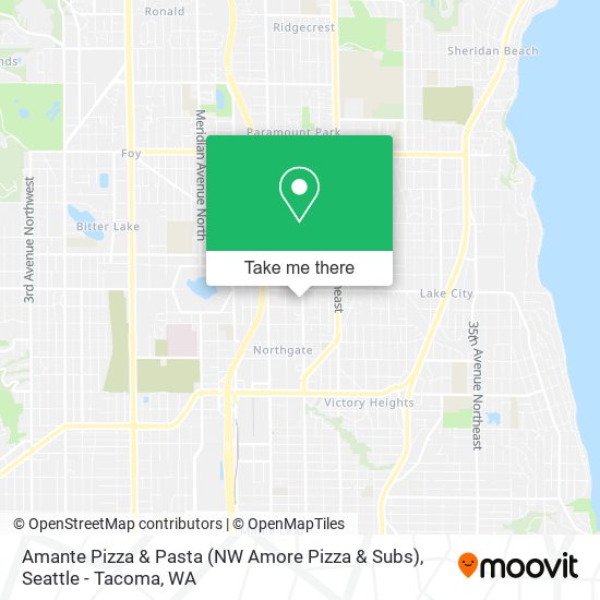 Amante Pizza & Pasta (NW Amore Pizza & Subs) map