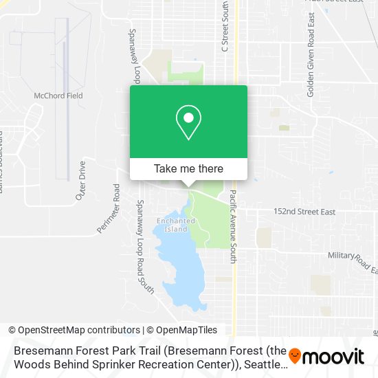 Mapa de Bresemann Forest Park Trail (Bresemann Forest (the Woods Behind Sprinker Recreation Center))