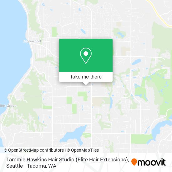 Mapa de Tammie Hawkins Hair Studio (Elite Hair Extensions)