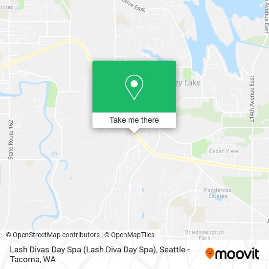 Lash Divas Day Spa map