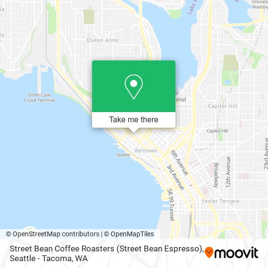 Mapa de Street Bean Coffee Roasters (Street Bean Espresso)
