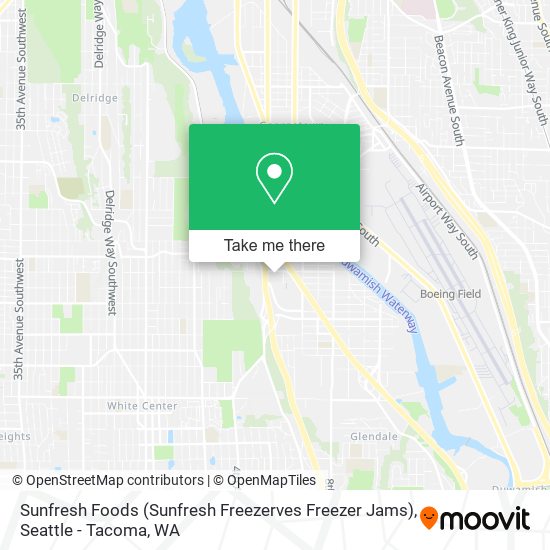 Sunfresh Foods (Sunfresh Freezerves Freezer Jams) map