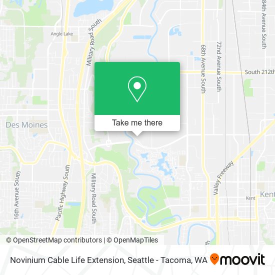 Novinium Cable Life Extension map