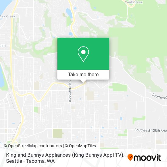 King and Bunnys Appliances (King Bunnys Appl TV) map
