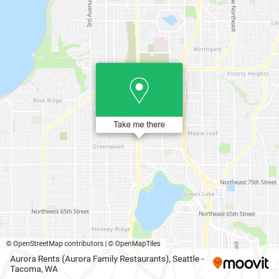 Aurora Rents (Aurora Family Restaurants) map