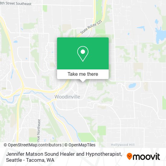 Jennifer Matson Sound Healer and Hypnotherapist map