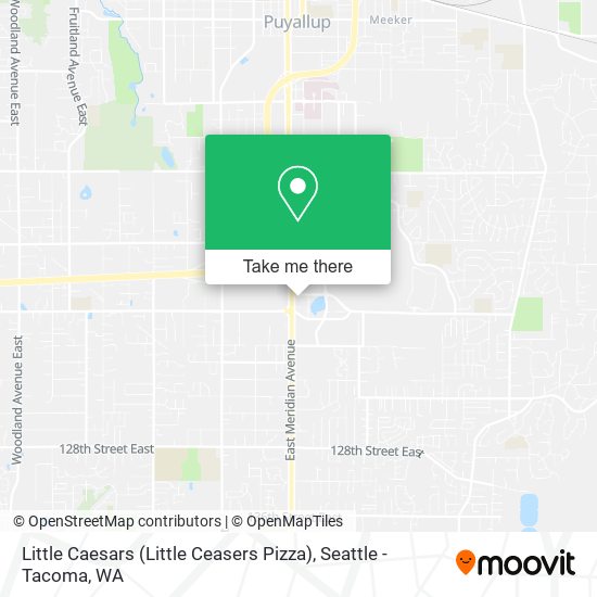 Mapa de Little Caesars (Little Ceasers Pizza)