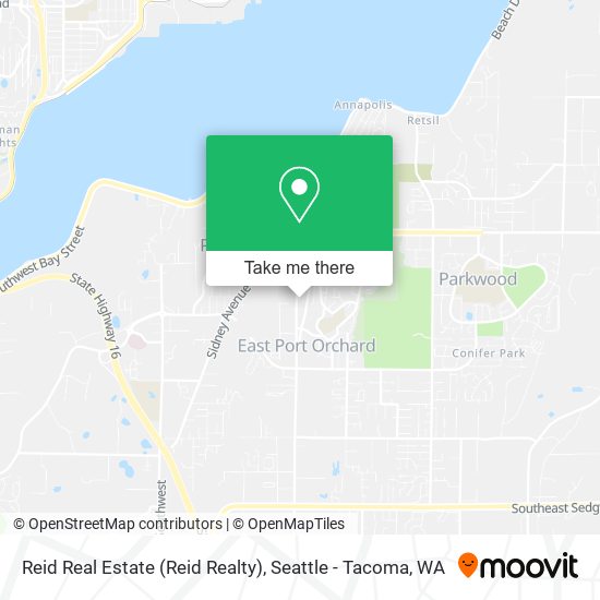 Reid Real Estate (Reid Realty) map