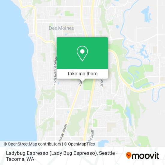Ladybug Espresso (Lady Bug Espresso) map