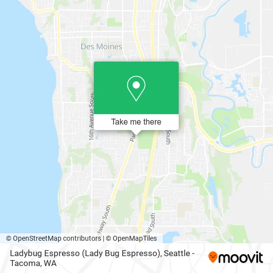 Mapa de Ladybug Espresso (Lady Bug Espresso)