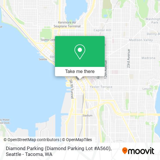 Mapa de Diamond Parking (Diamond Parking Lot #A560)